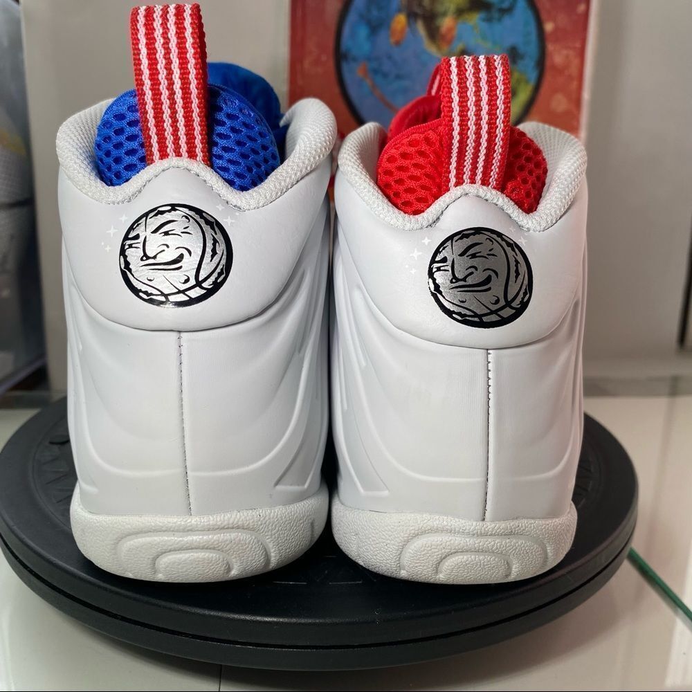 🆕 Nike Little Posite One GS 'USA Moon' - Womens 7.5 - Picture 5 of 13